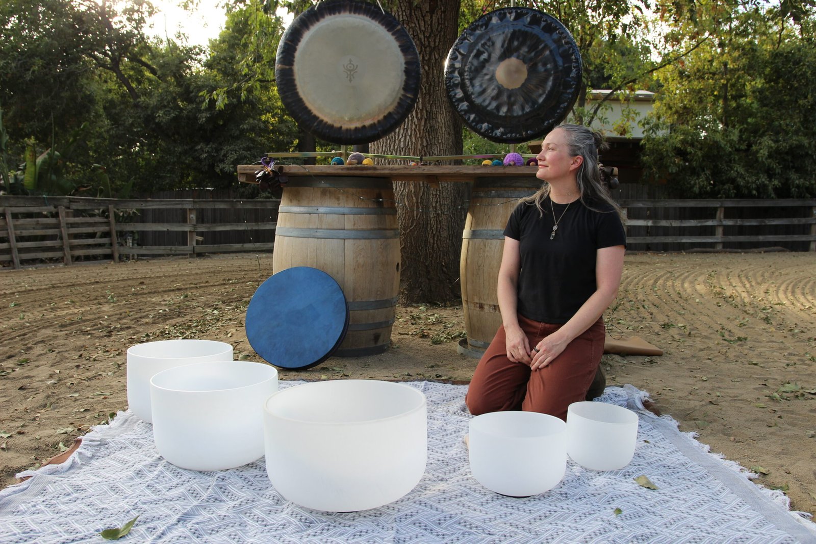 Sound-based therapeutic setting